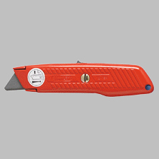 Stanley Self-Retracting Utility Knife - Latex, Supported